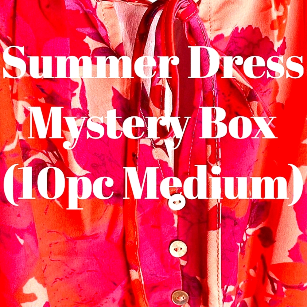 Vibrant Floral Summer Dress MYSTERY BOX